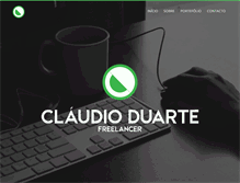 Tablet Screenshot of claudioduarte.net